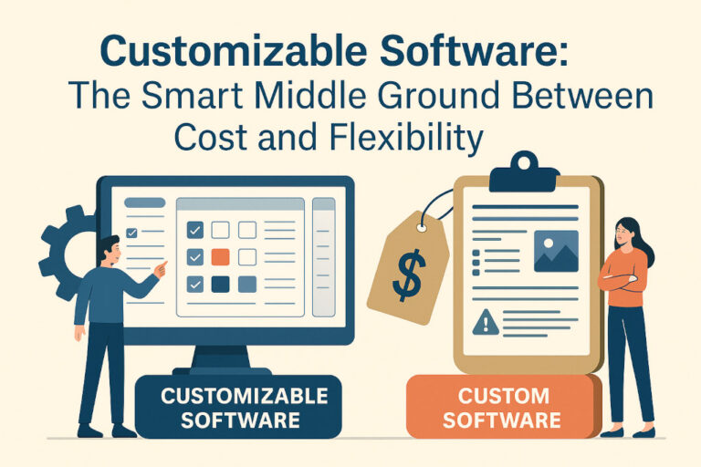 Customizable Software: The Smart Middle Ground Between Cost and Flexibility